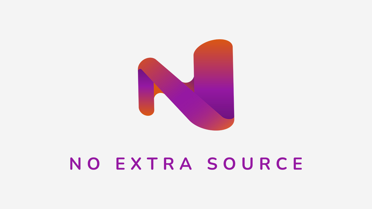 No Extra Source Logo